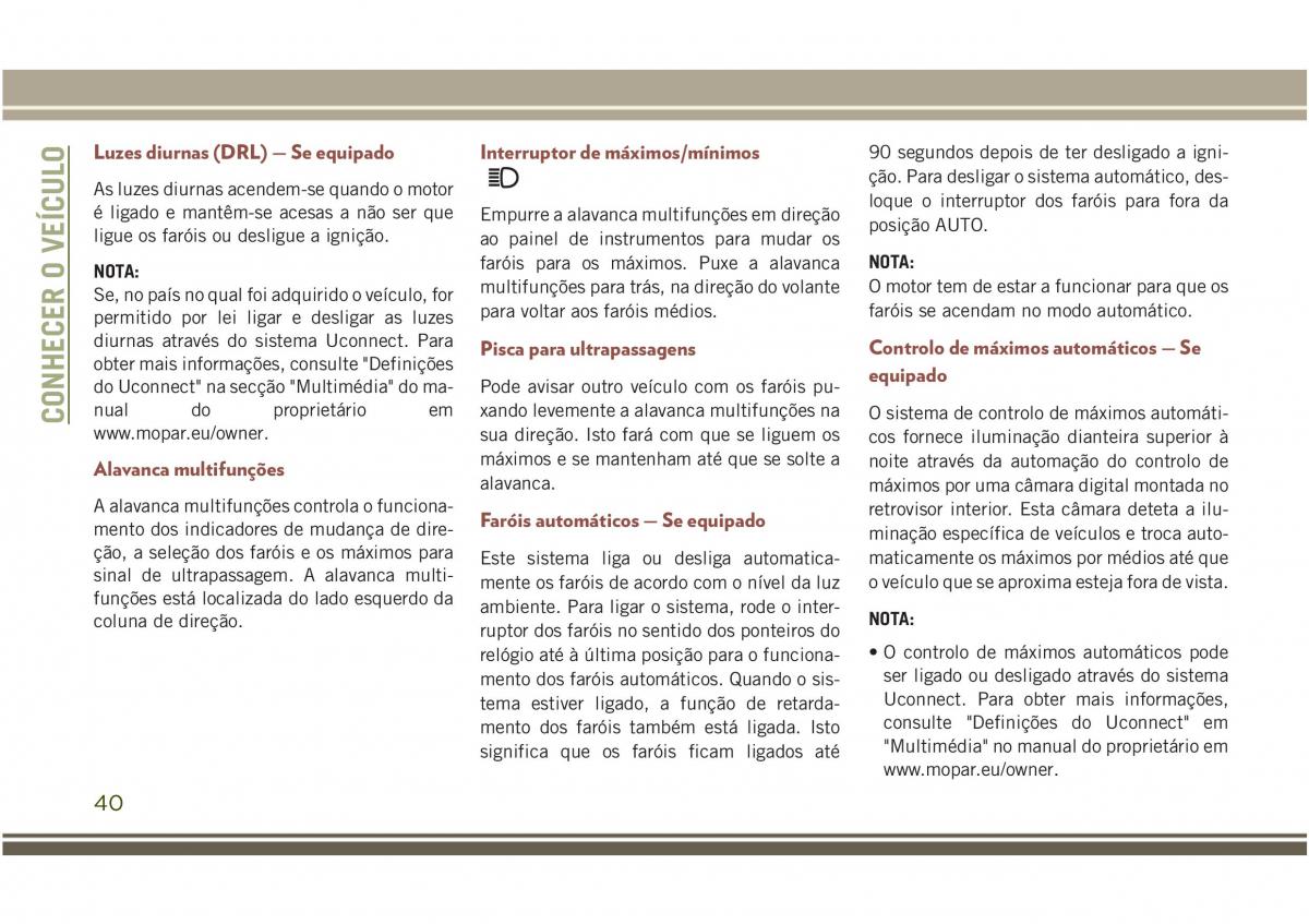 Jeep Compass II 2 manual del propietario / page 42