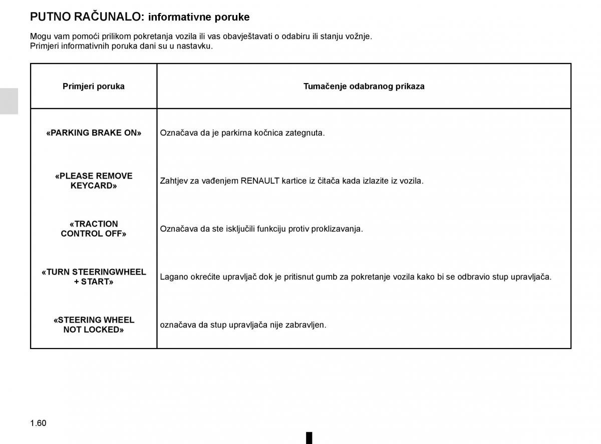 Renault Captur vlasnicko uputstvo / page 66