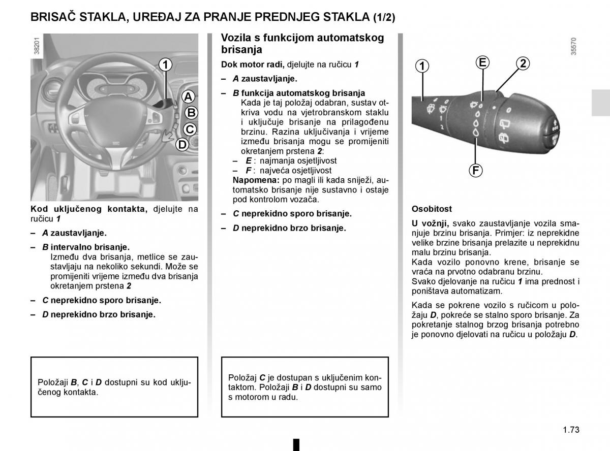 Renault Captur vlasnicko uputstvo / page 79