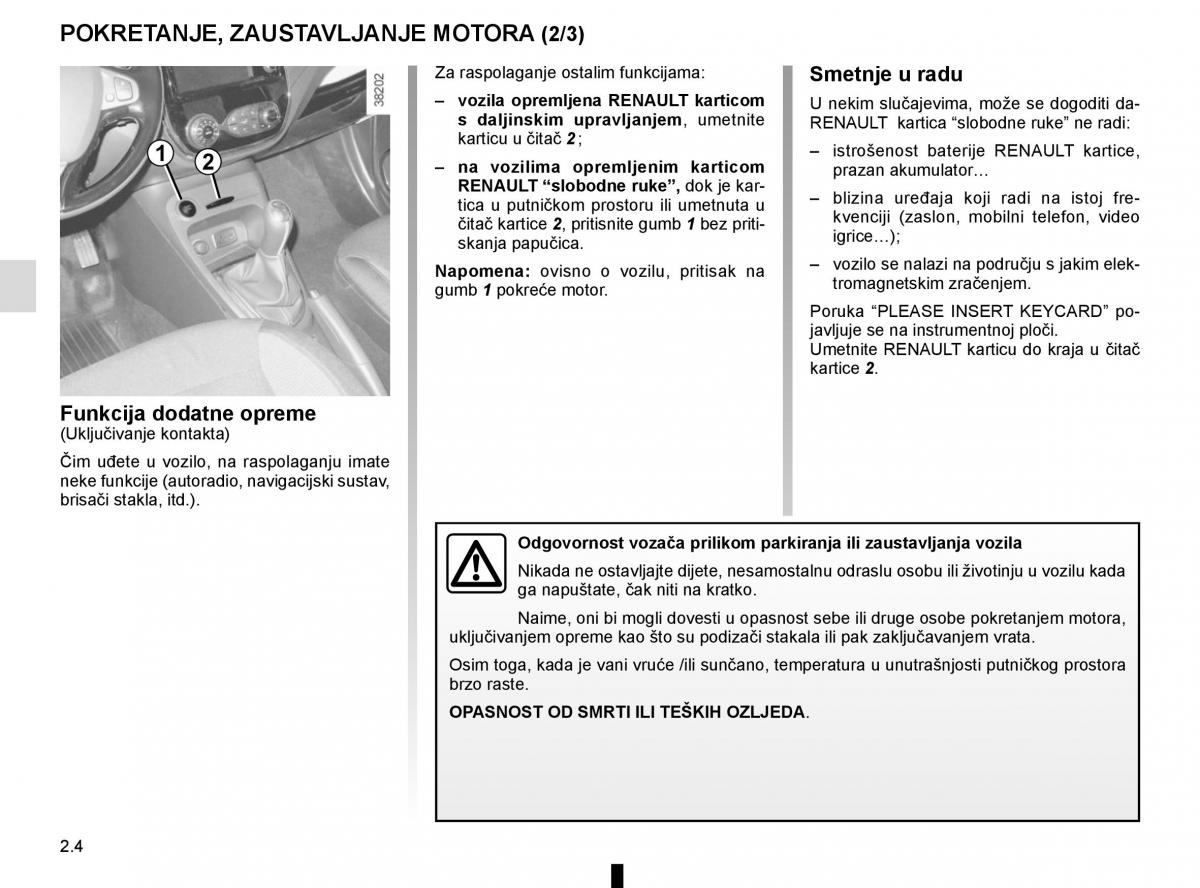 Renault Captur vlasnicko uputstvo / page 88