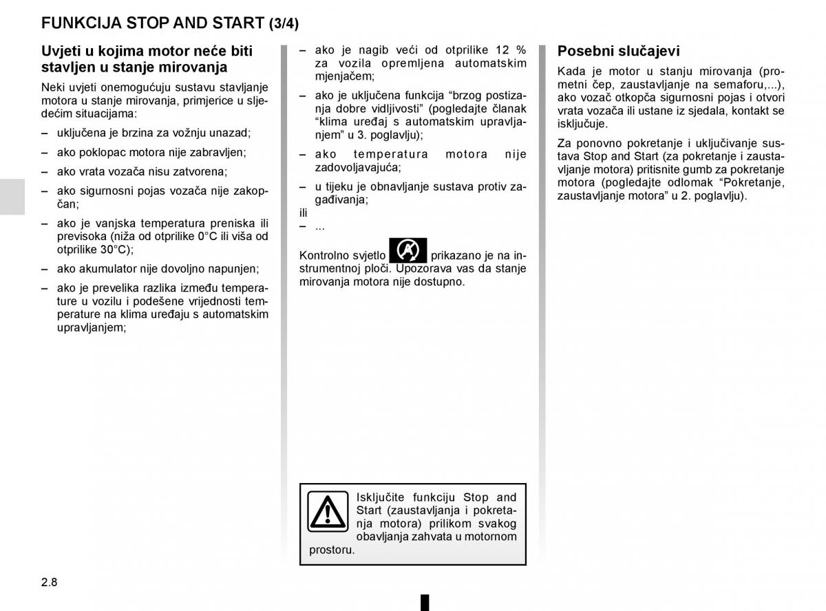 Renault Captur vlasnicko uputstvo / page 92