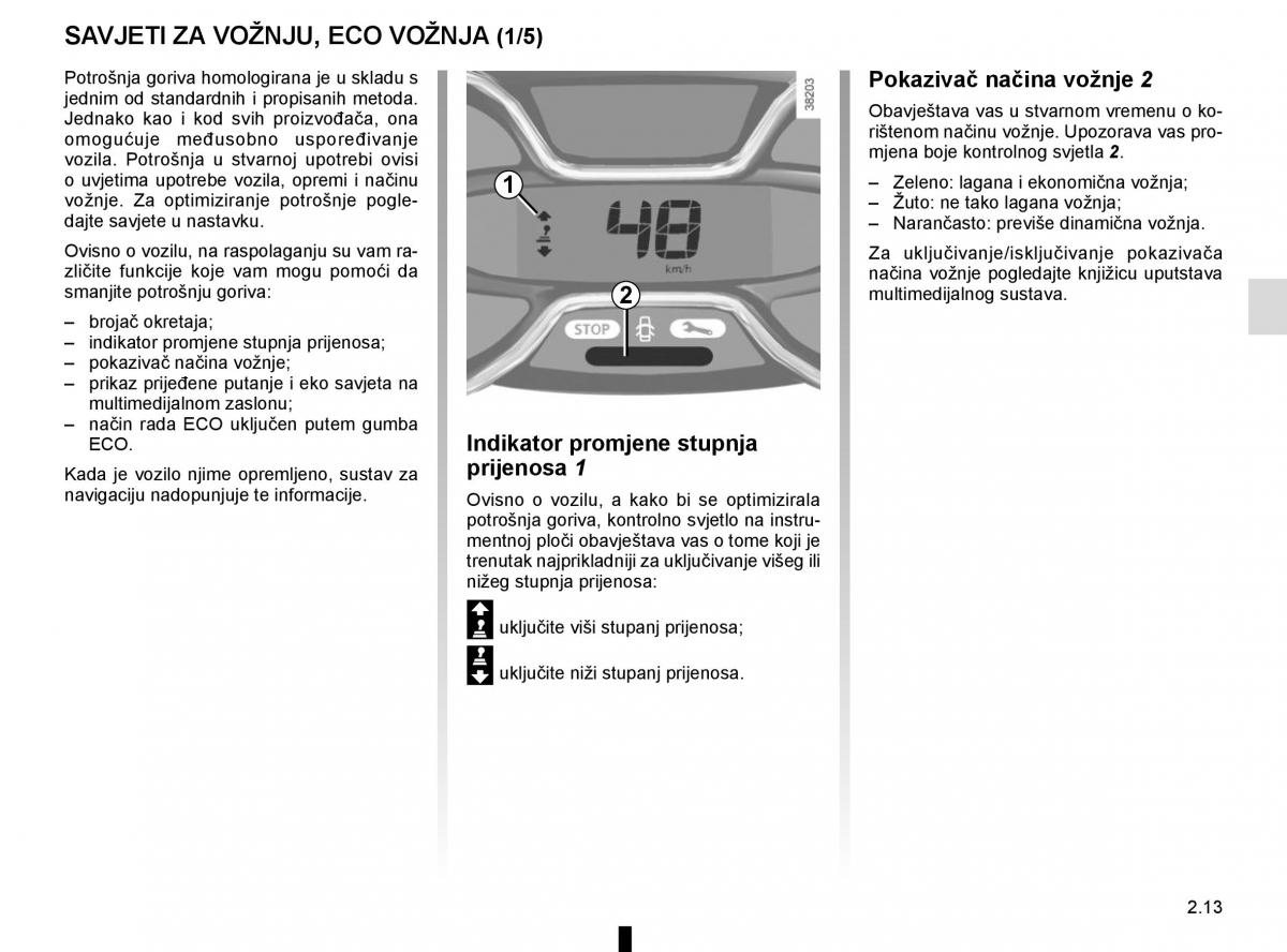 Renault Captur vlasnicko uputstvo / page 97