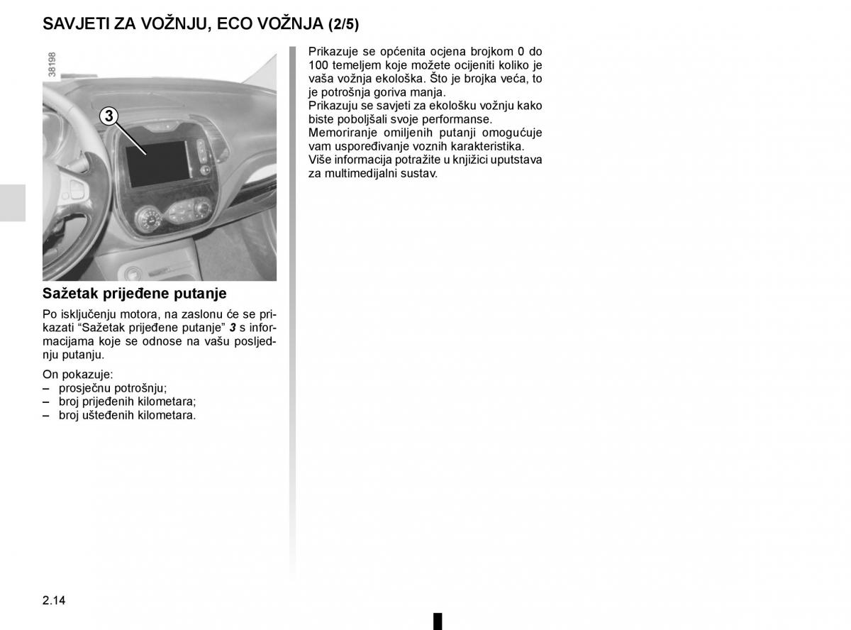 Renault Captur vlasnicko uputstvo / page 98