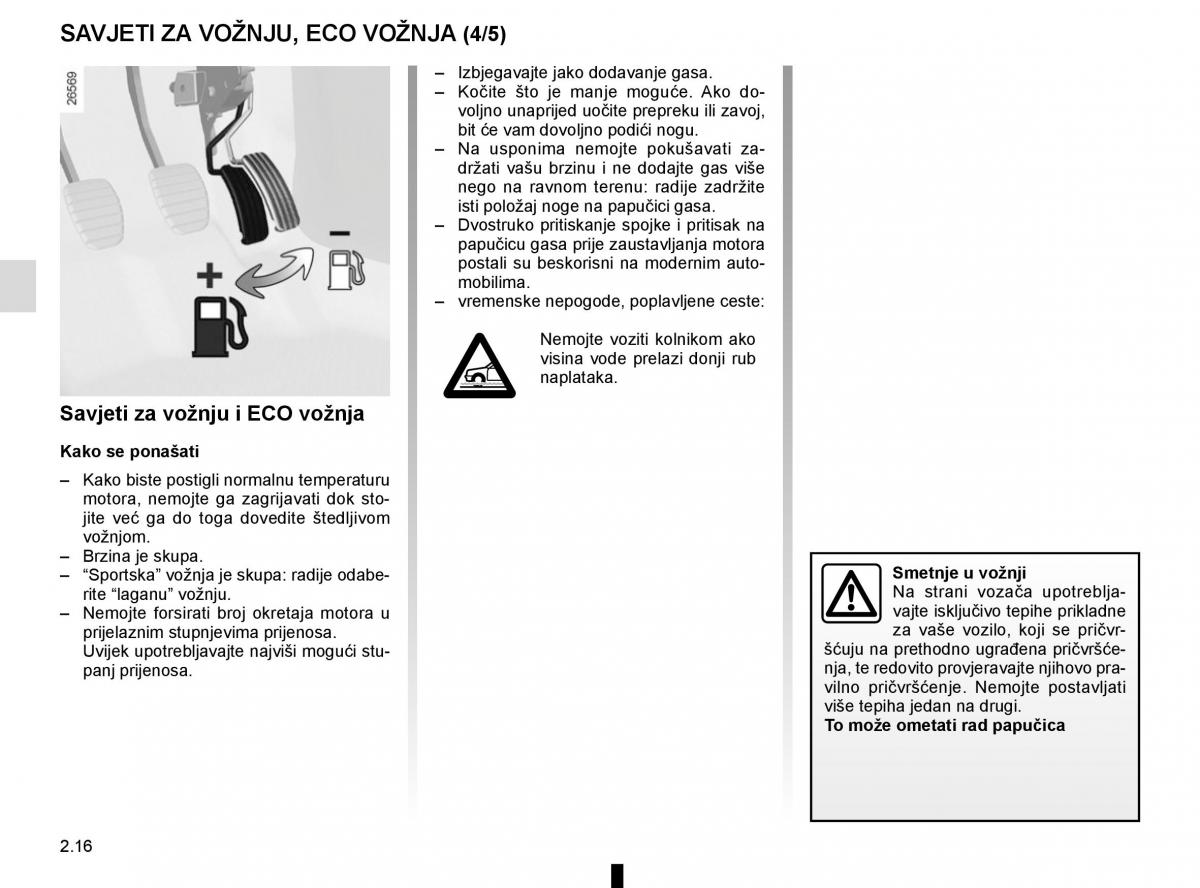 Renault Captur vlasnicko uputstvo / page 100