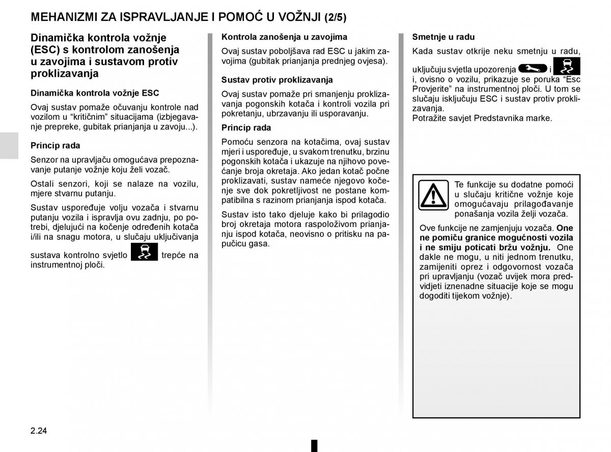 Renault Captur vlasnicko uputstvo / page 108