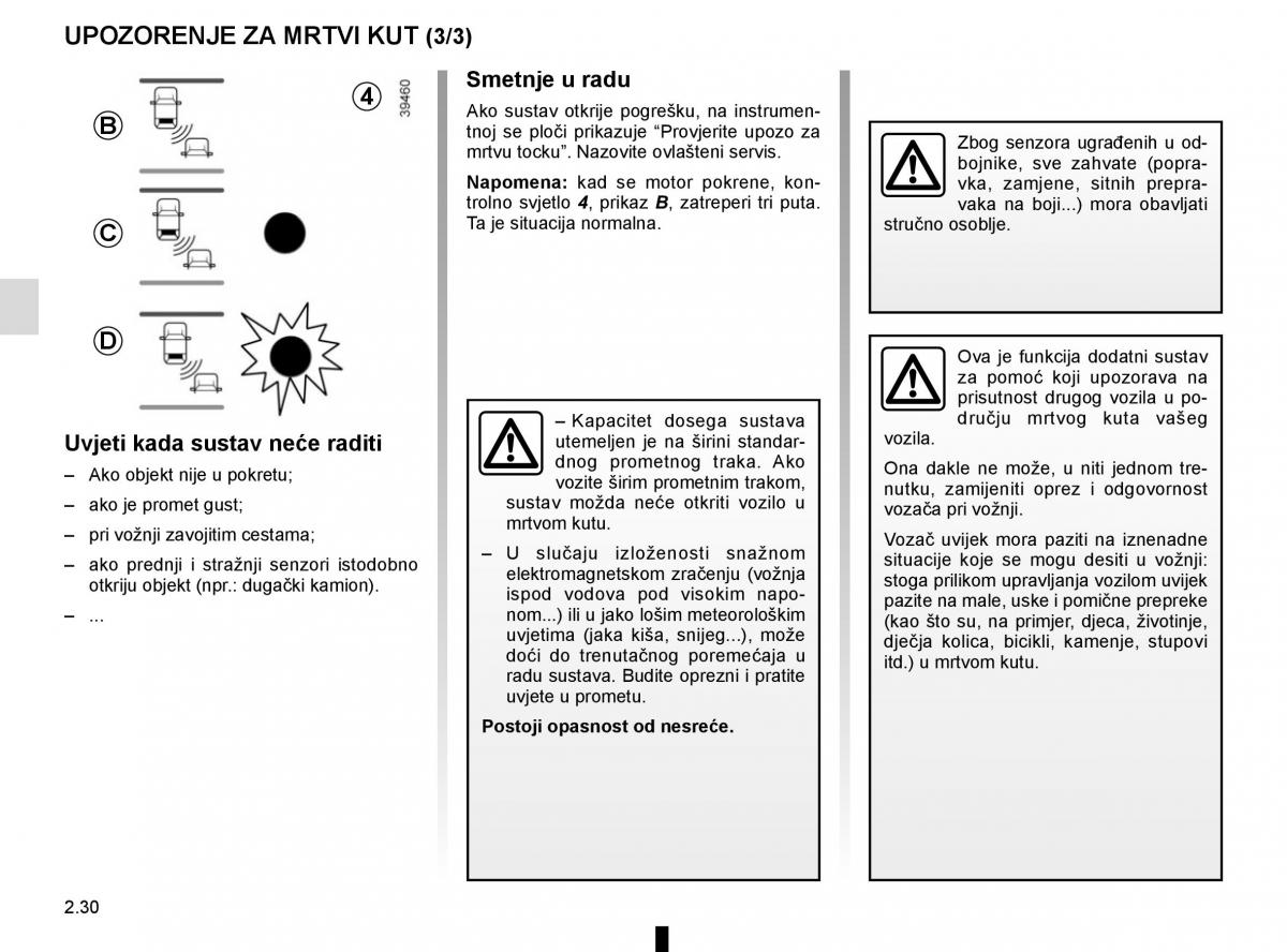 Renault Captur vlasnicko uputstvo / page 114