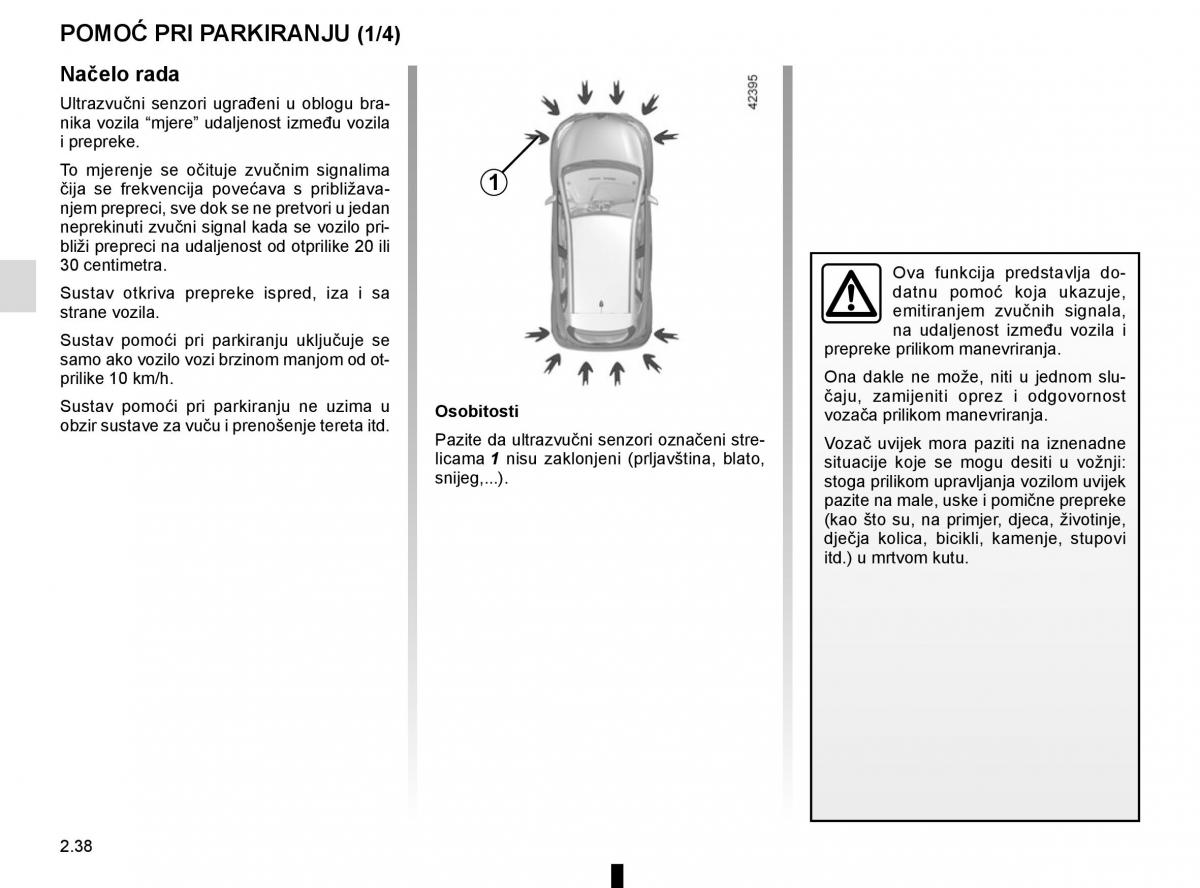 Renault Captur vlasnicko uputstvo / page 122