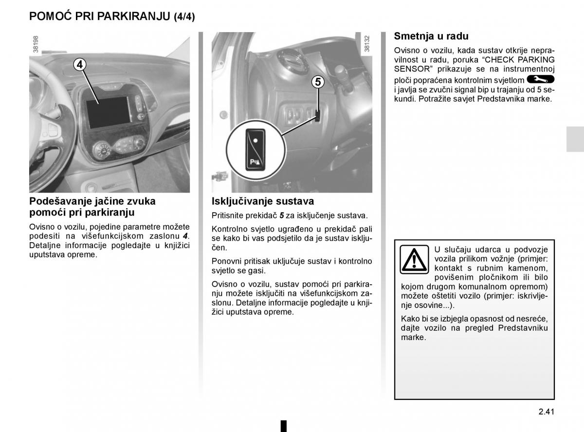 Renault Captur vlasnicko uputstvo / page 125