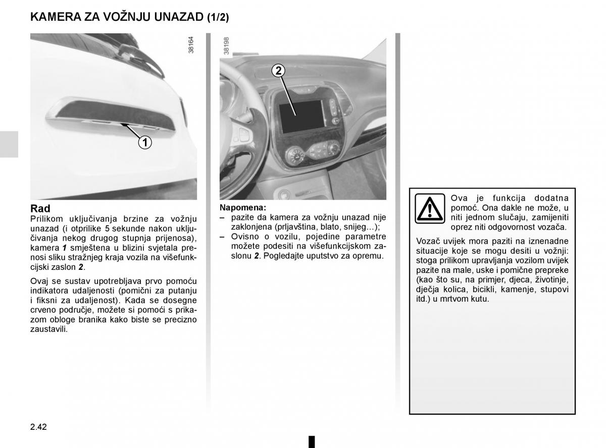 Renault Captur vlasnicko uputstvo / page 126