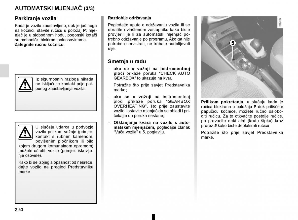 Renault Captur vlasnicko uputstvo / page 134