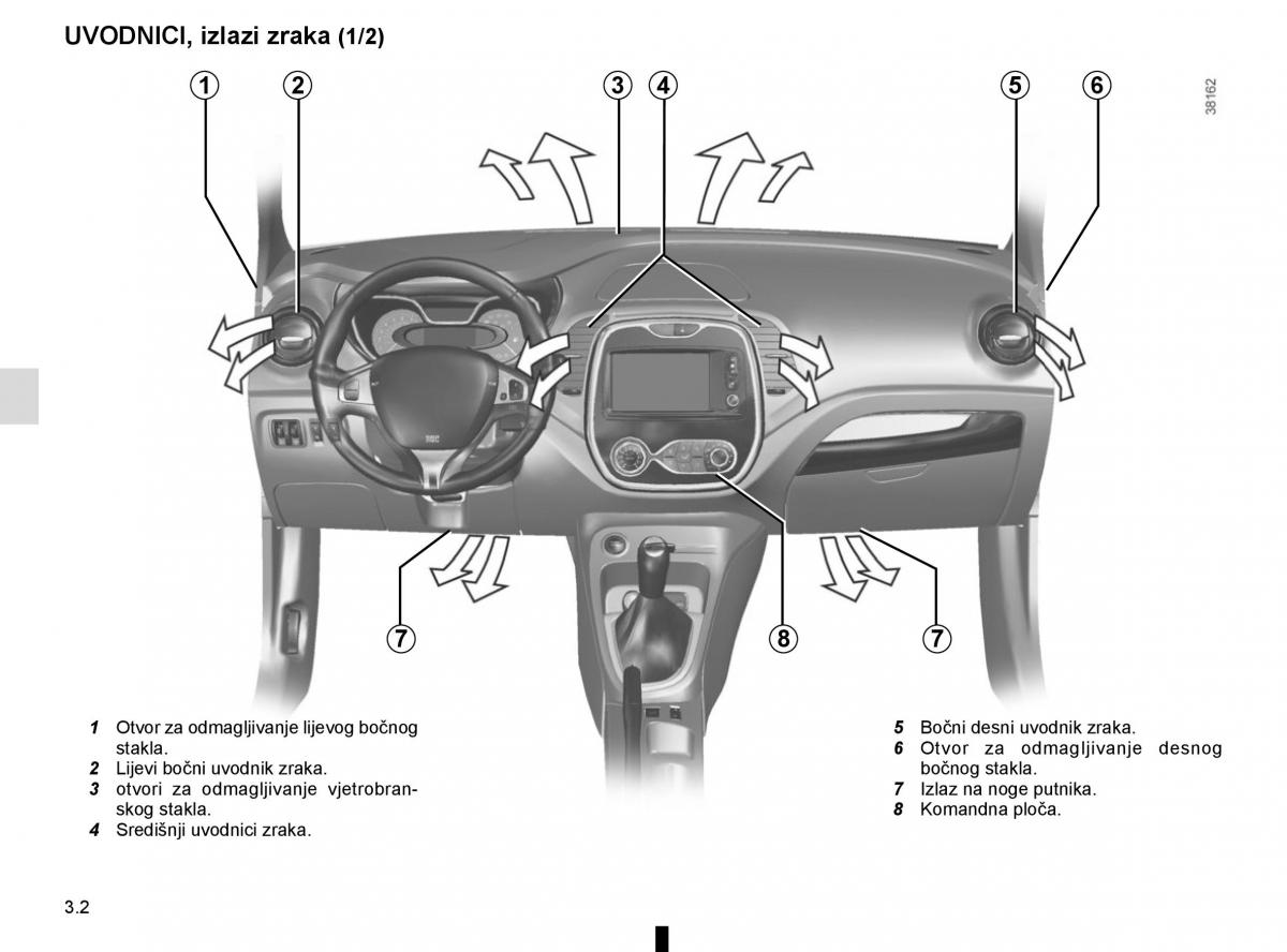 Renault Captur vlasnicko uputstvo / page 136