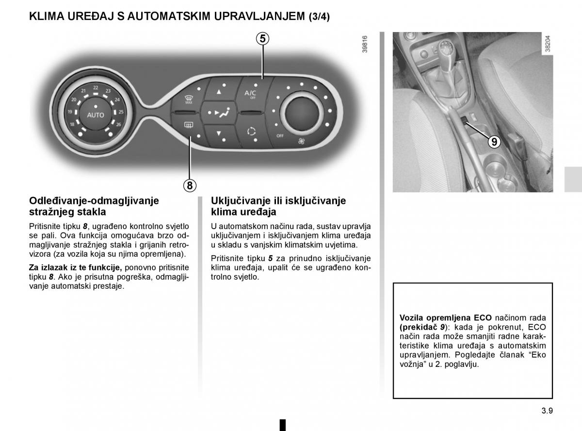 Renault Captur vlasnicko uputstvo / page 143