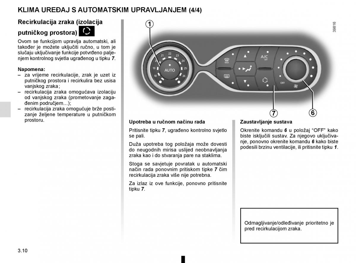 Renault Captur vlasnicko uputstvo / page 144