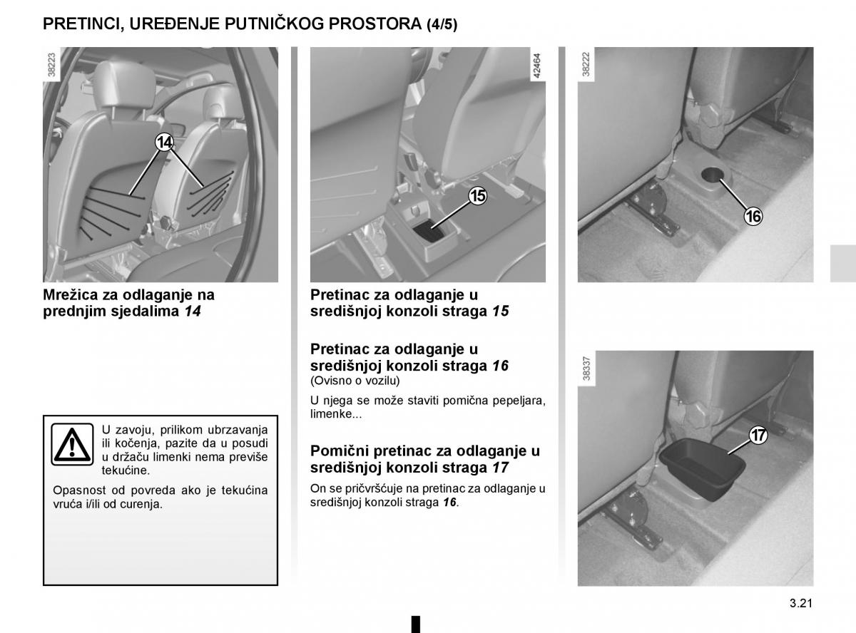 Renault Captur vlasnicko uputstvo / page 155