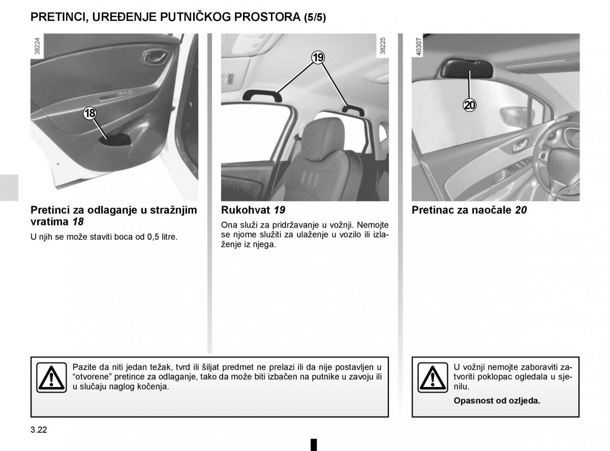 Renault Captur vlasnicko uputstvo / page 156