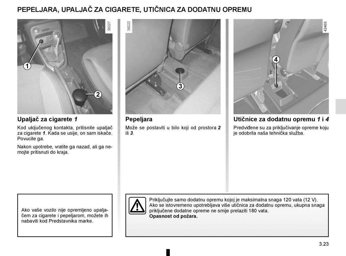 Renault Captur vlasnicko uputstvo / page 157