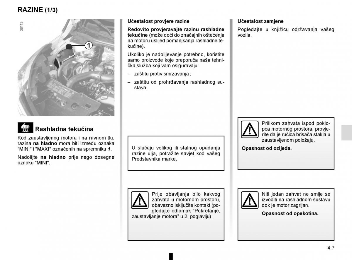 Renault Captur vlasnicko uputstvo / page 175