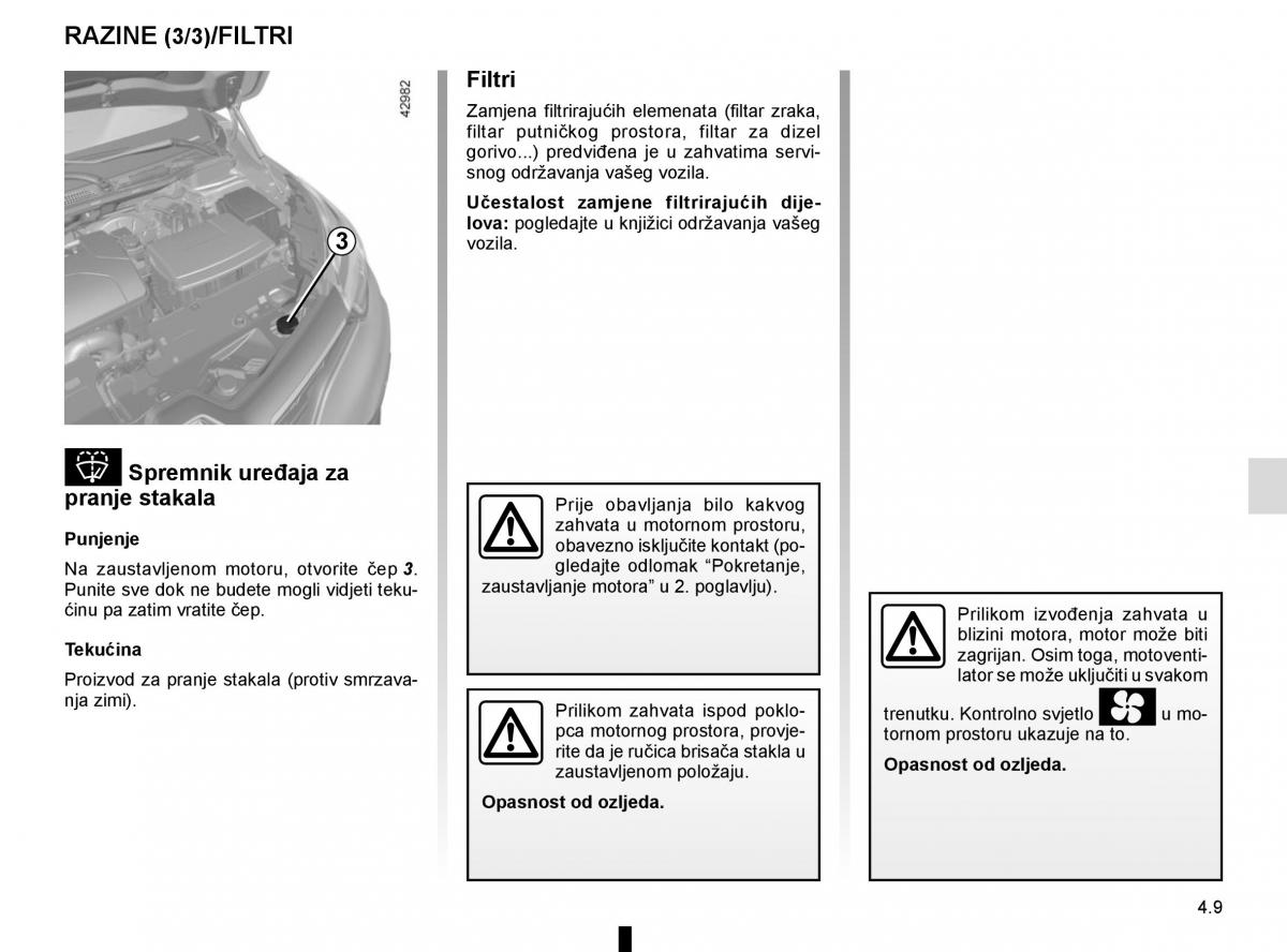 Renault Captur vlasnicko uputstvo / page 177