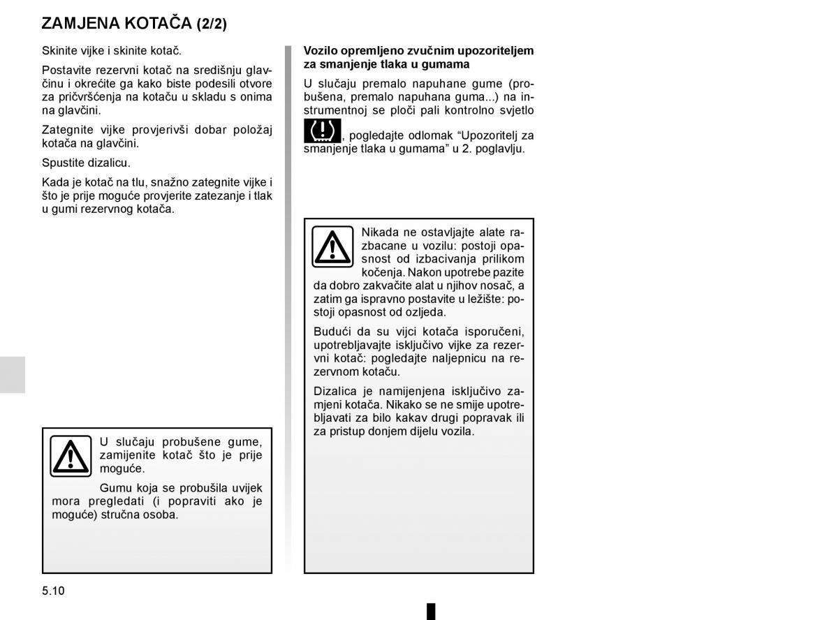 Renault Captur vlasnicko uputstvo / page 200