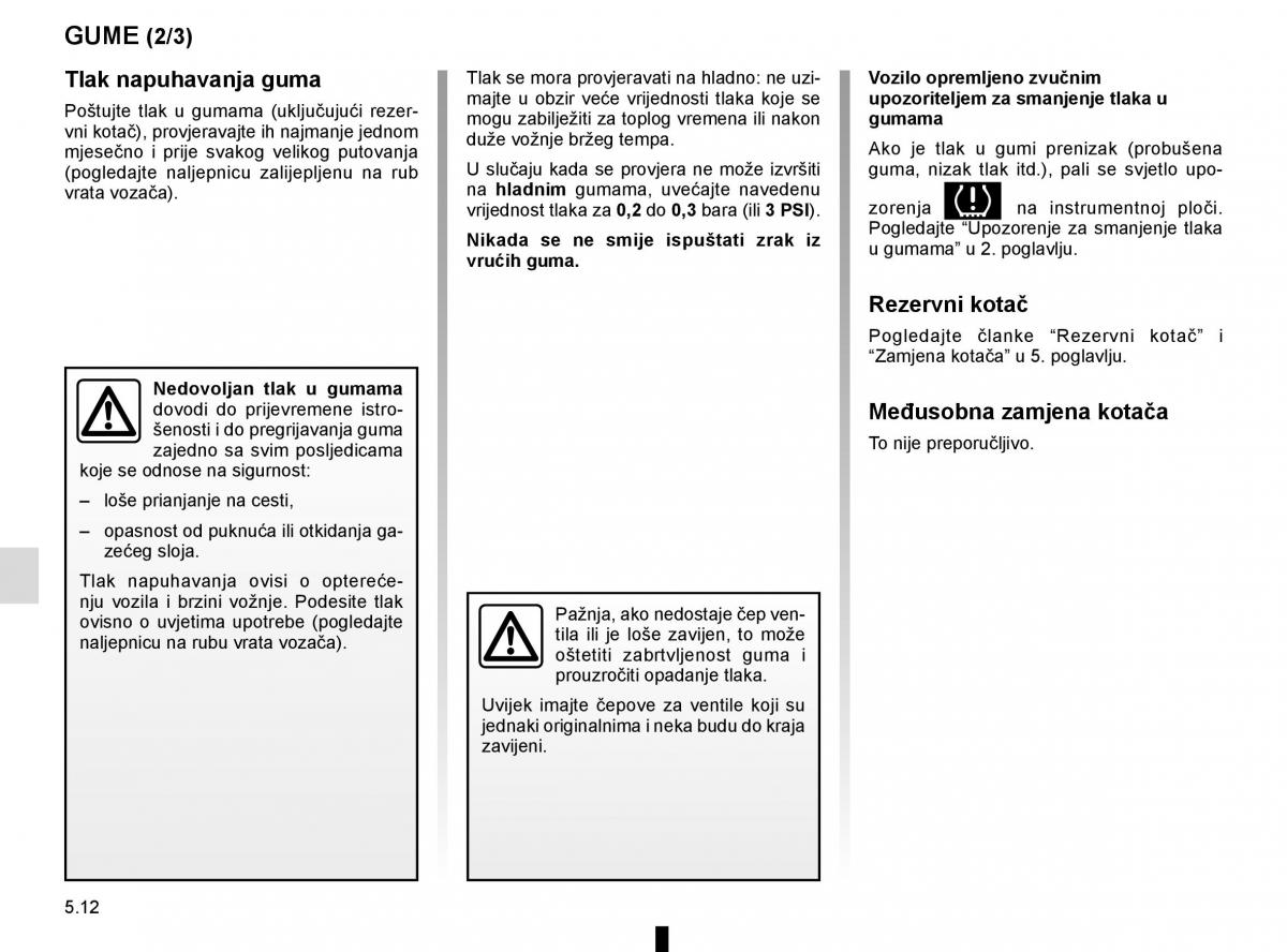 Renault Captur vlasnicko uputstvo / page 202