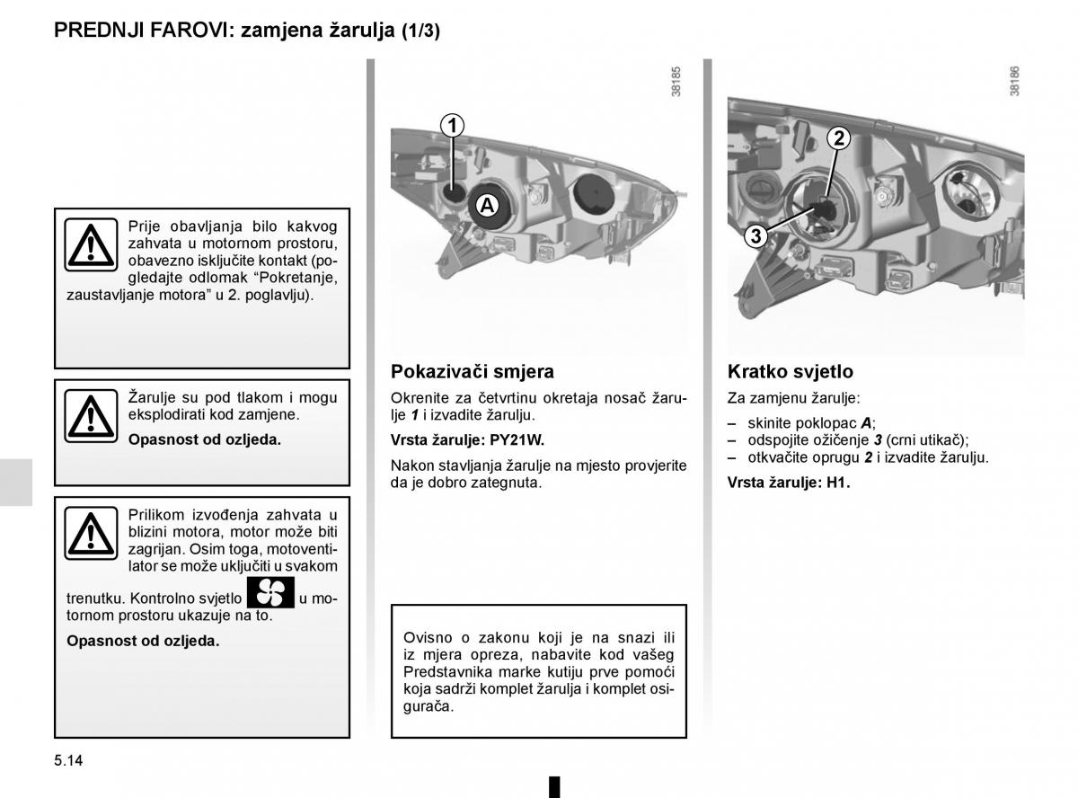 Renault Captur vlasnicko uputstvo / page 204