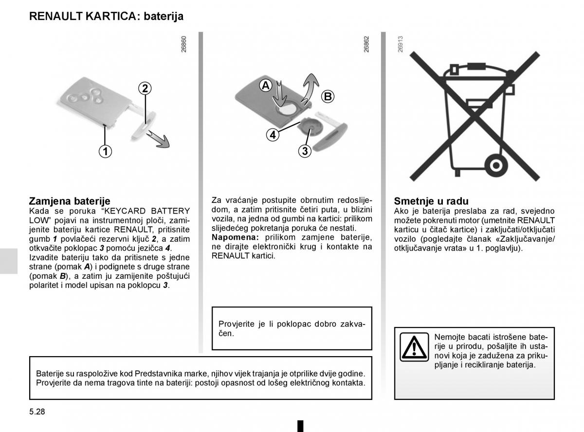 Renault Captur vlasnicko uputstvo / page 218