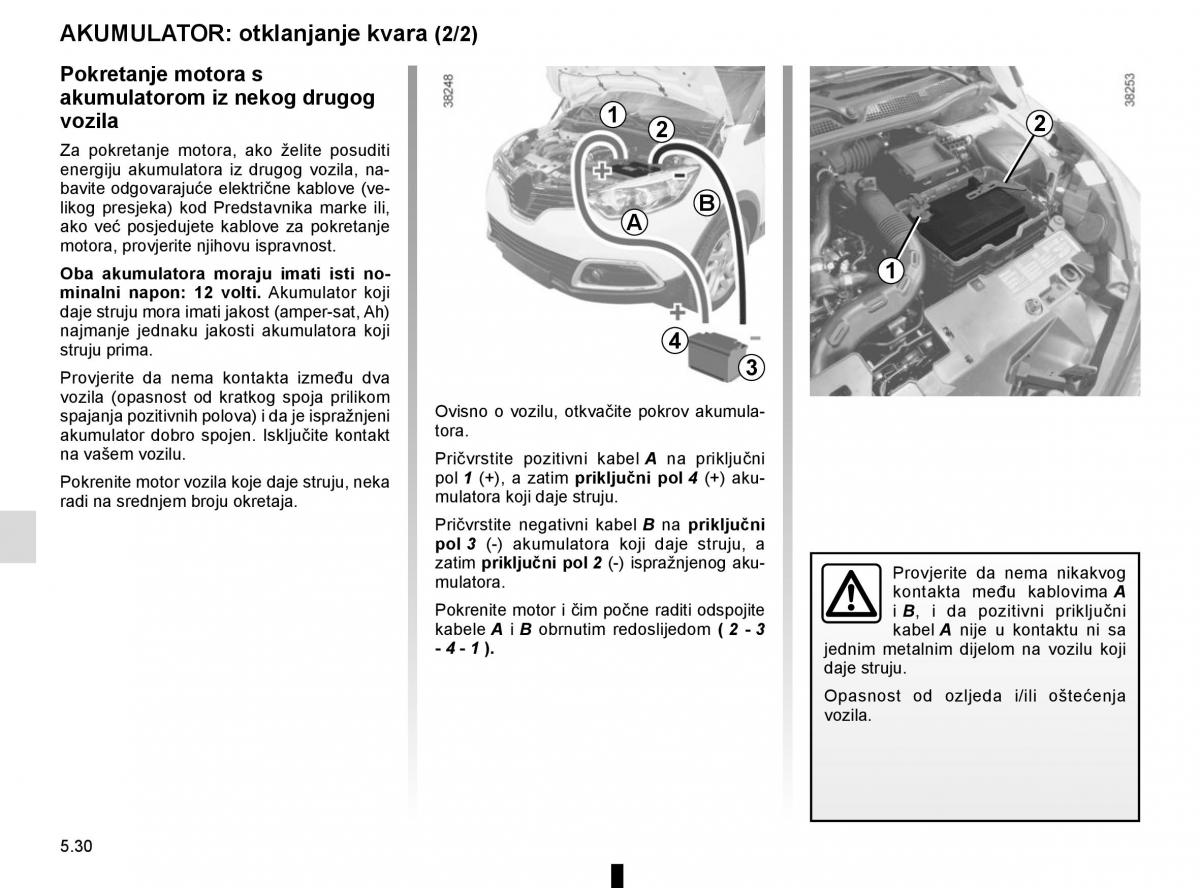 Renault Captur vlasnicko uputstvo / page 220