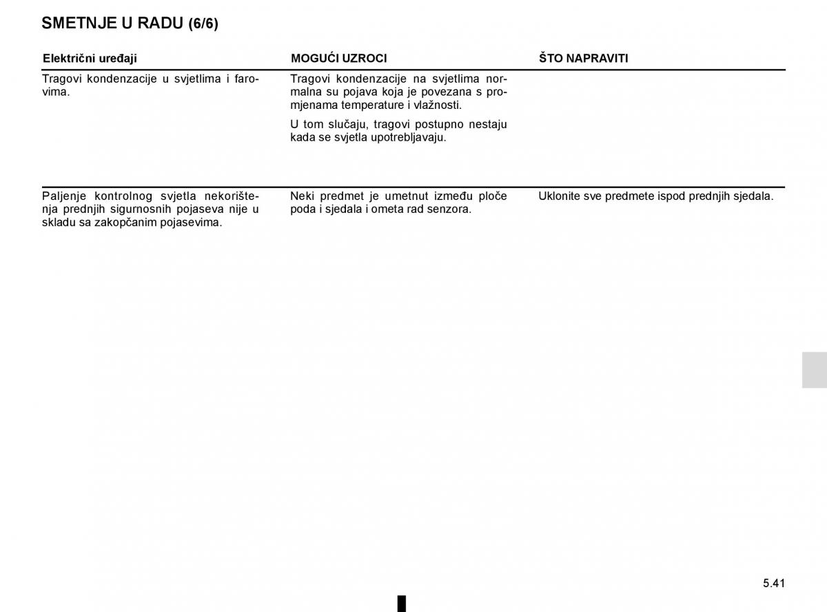 Renault Captur vlasnicko uputstvo / page 231