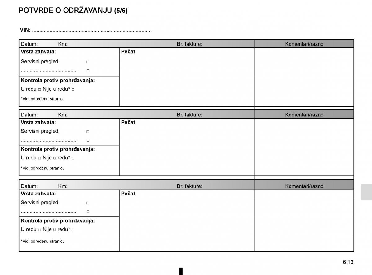 Renault Captur vlasnicko uputstvo / page 245