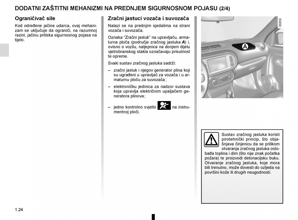 Renault Captur vlasnicko uputstvo / page 30