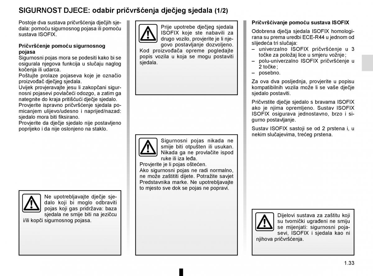 Renault Captur vlasnicko uputstvo / page 39