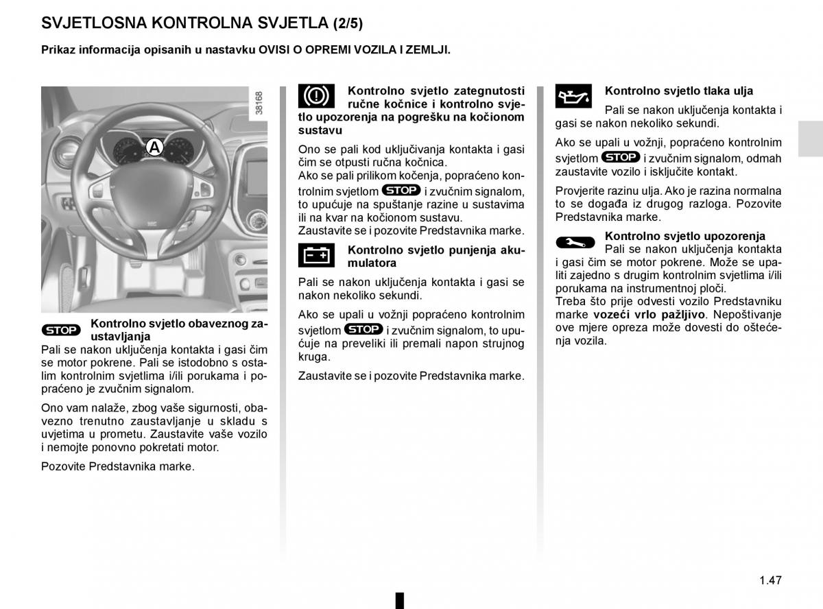 Renault Captur vlasnicko uputstvo / page 53