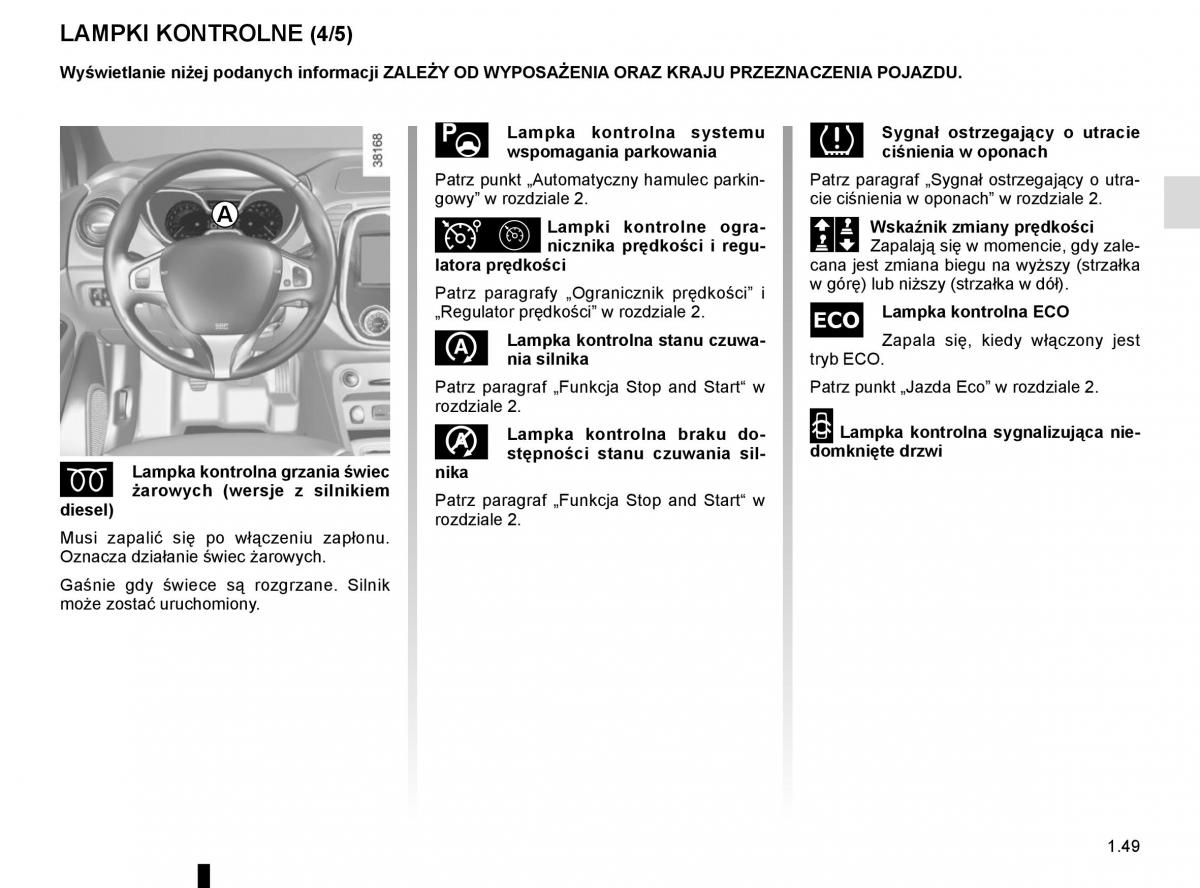 Renault Captur instrukcja obslugi / page 55