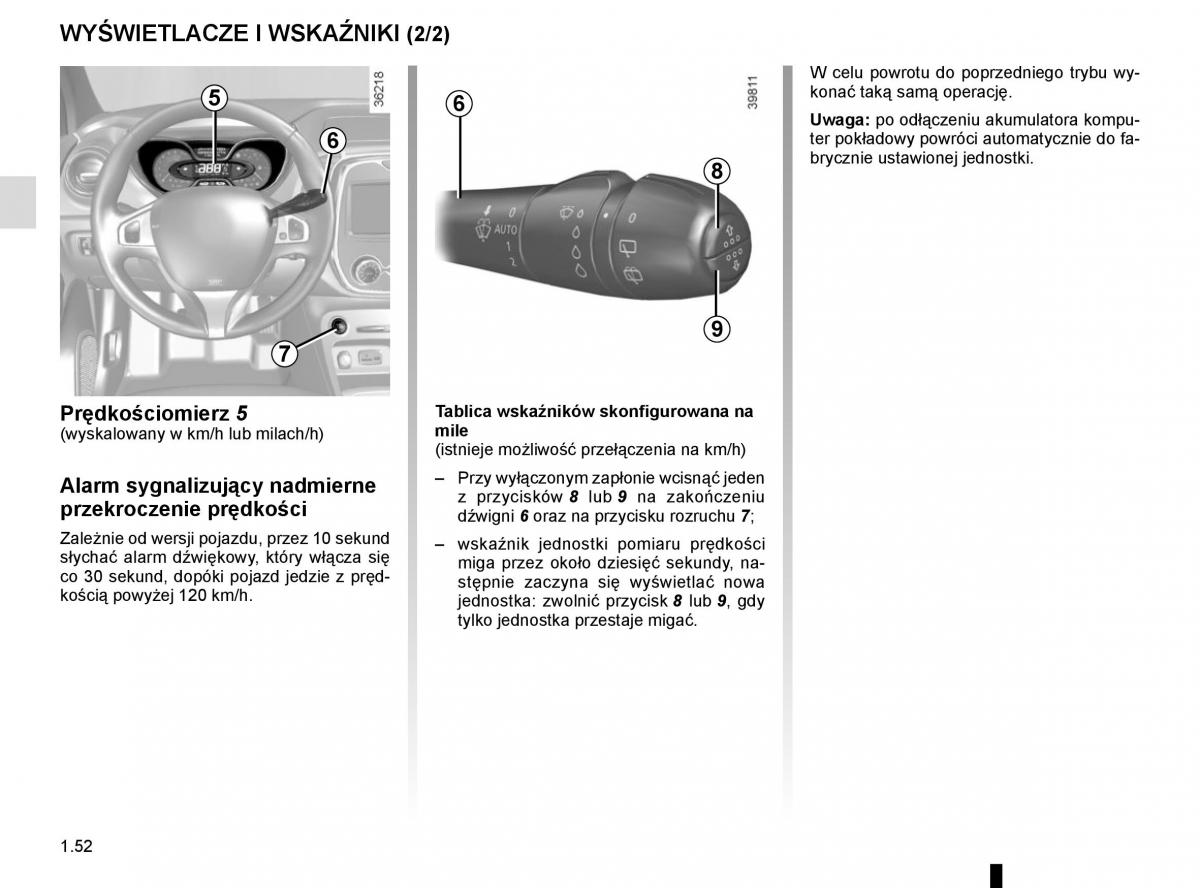 Renault Captur instrukcja obslugi / page 58