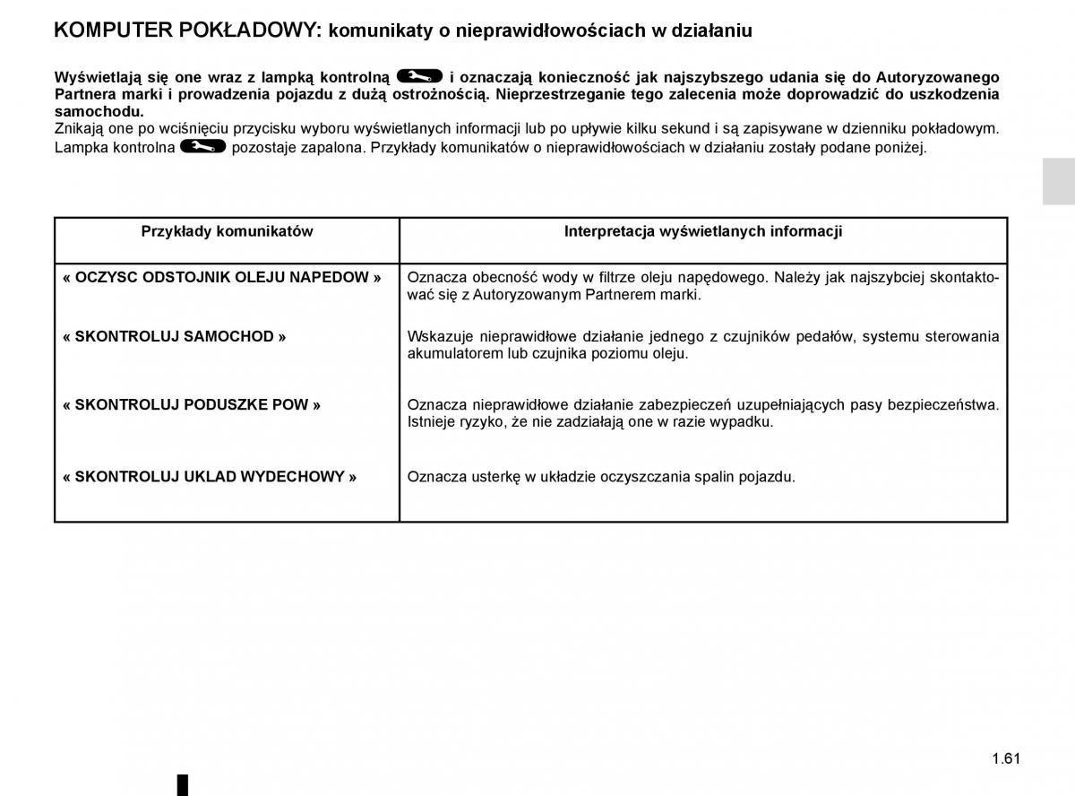 Renault Captur instrukcja obslugi / page 67