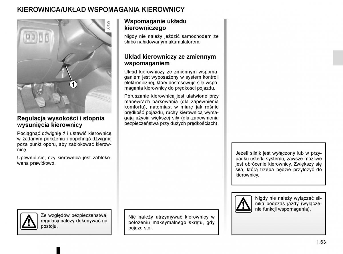 Renault Captur instrukcja obslugi / page 69