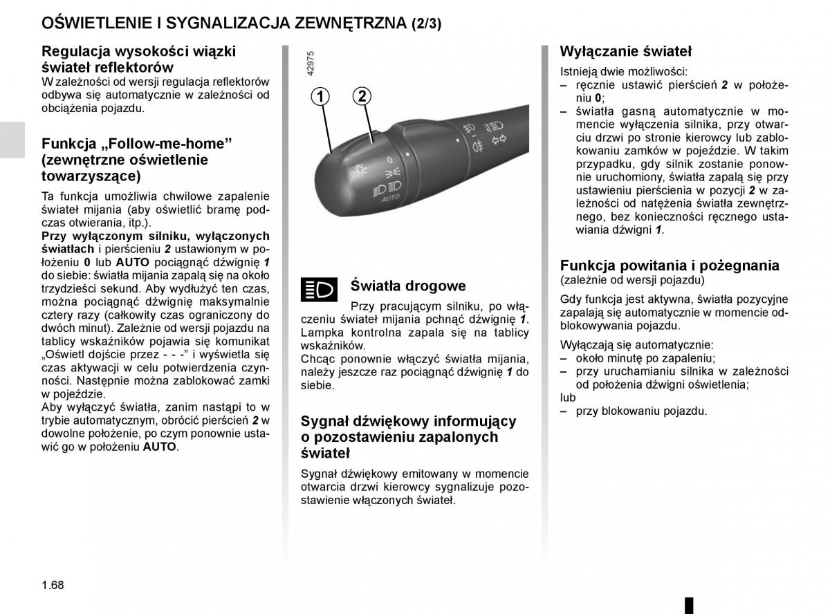 Renault Captur instrukcja obslugi / page 74