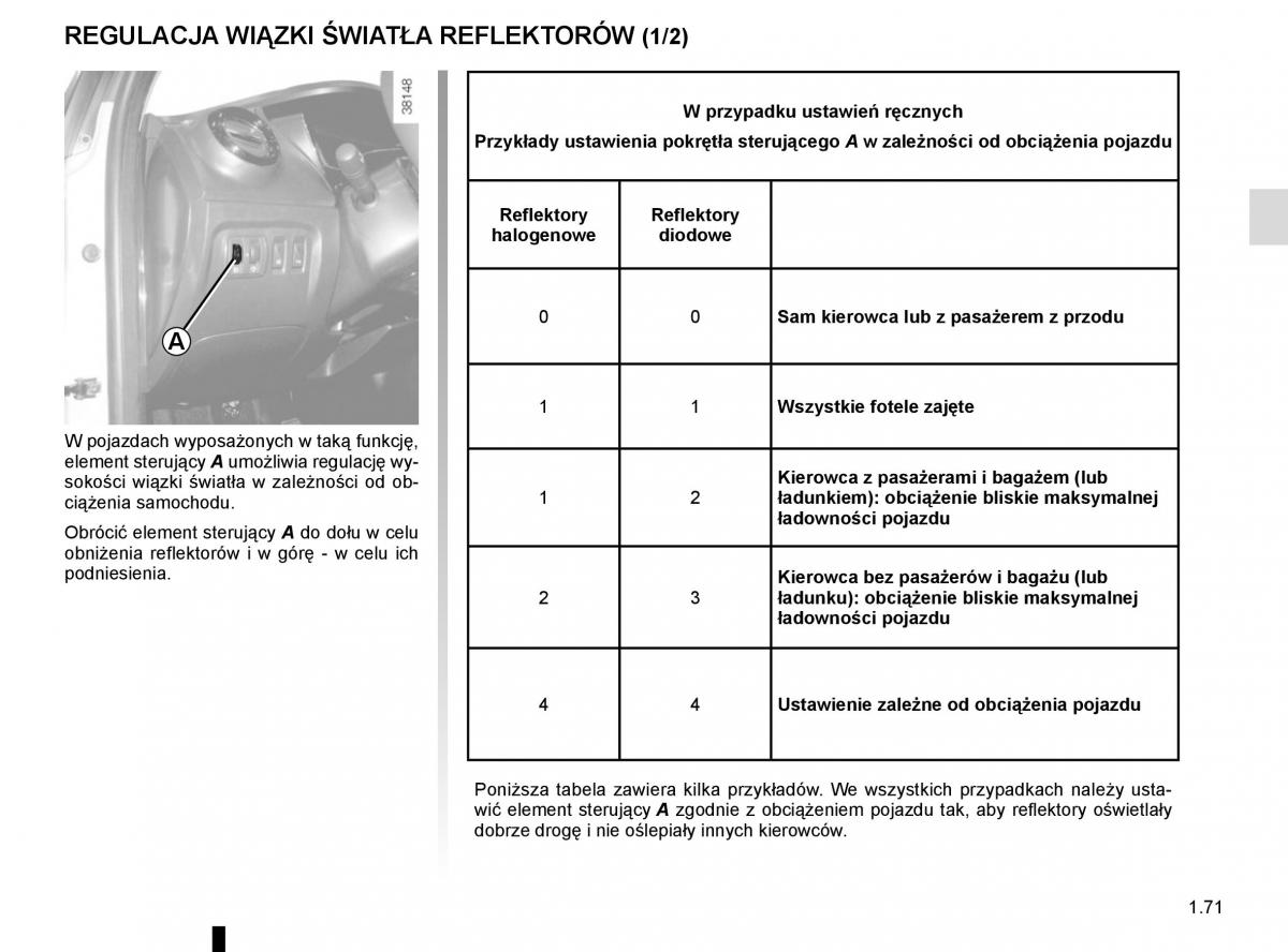 Renault Captur instrukcja obslugi / page 77