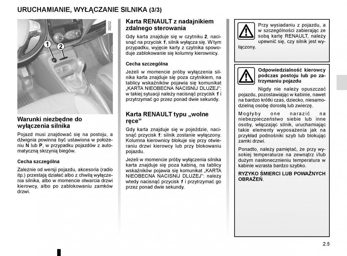 Renault Captur instrukcja obslugi / page 89