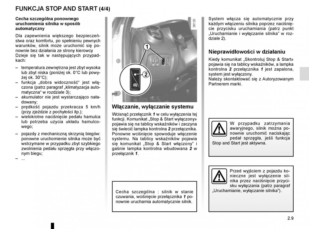 Renault Captur instrukcja obslugi / page 93