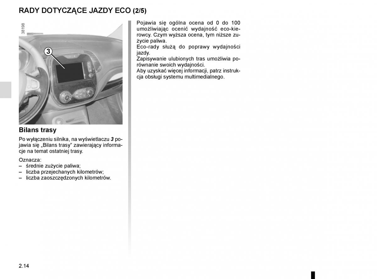 Renault Captur instrukcja obslugi / page 98