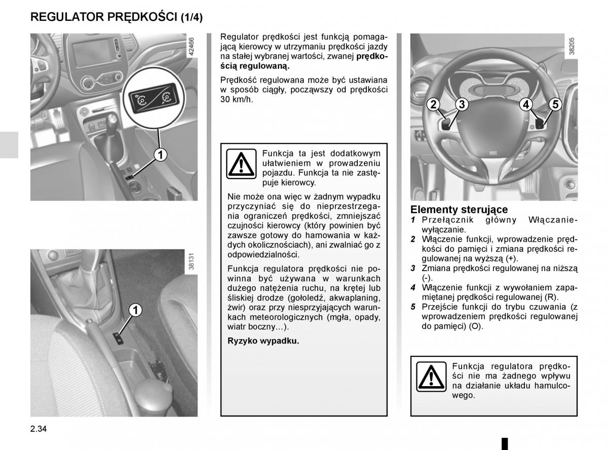 Renault Captur instrukcja obslugi / page 118