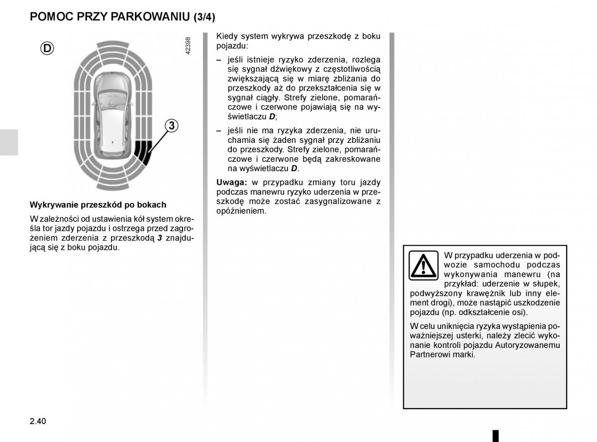 Renault Captur instrukcja obslugi / page 124