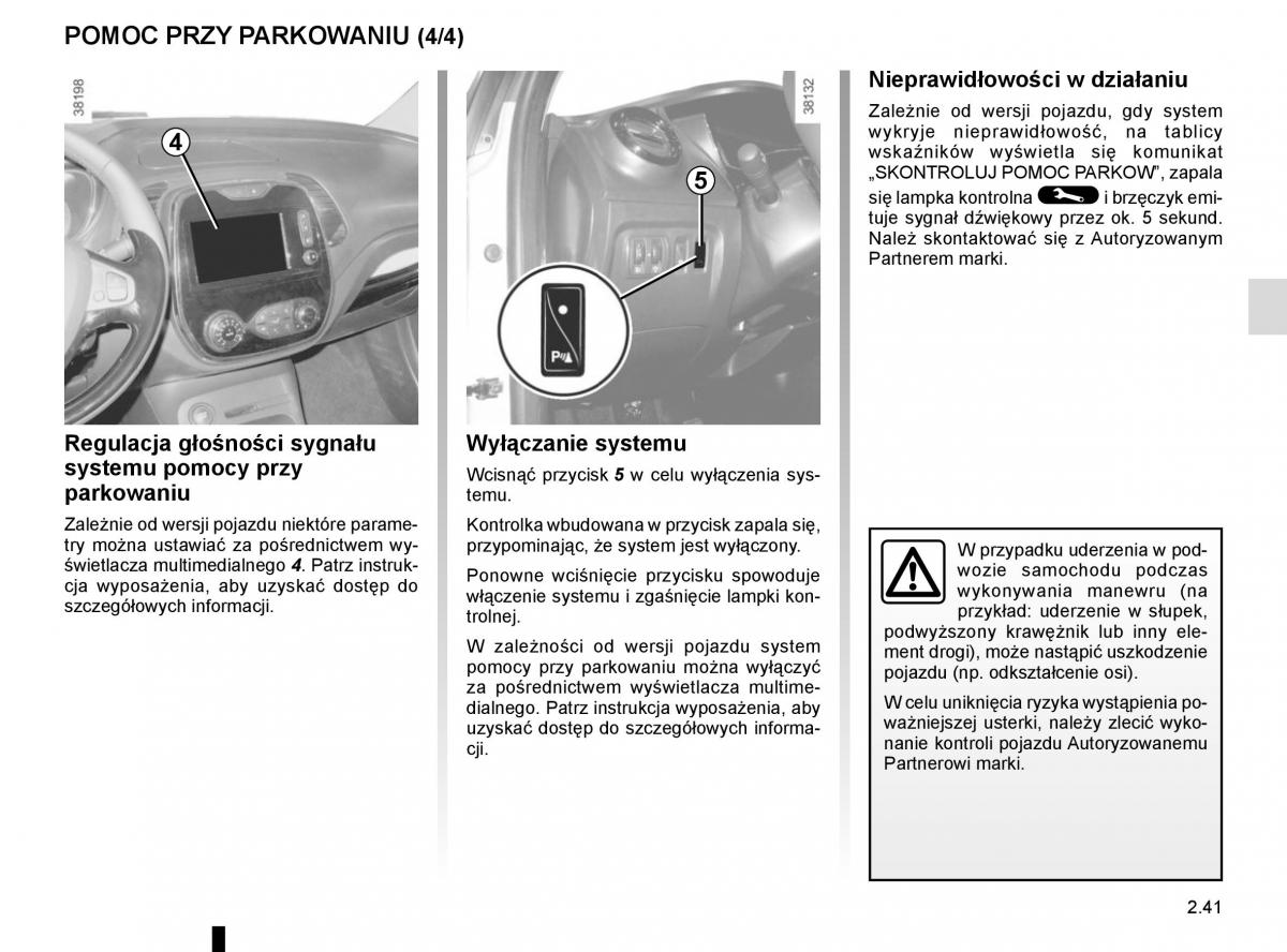 Renault Captur instrukcja obslugi / page 125