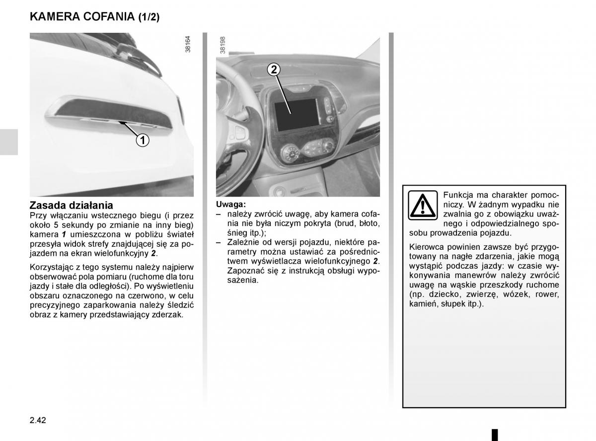 Renault Captur instrukcja obslugi / page 126