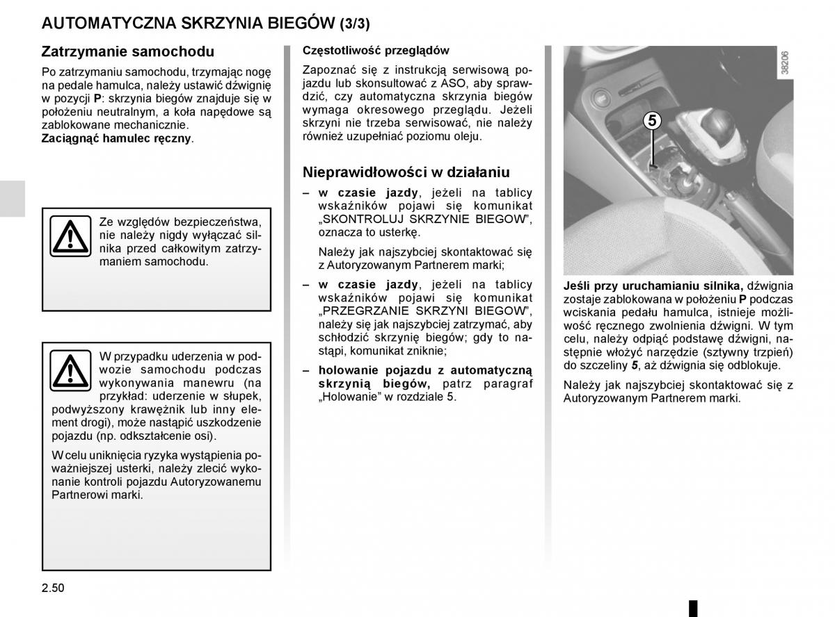 Renault Captur instrukcja obslugi / page 134