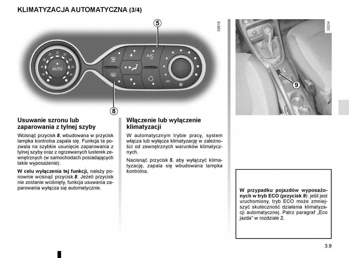 Renault Captur instrukcja obslugi / page 143