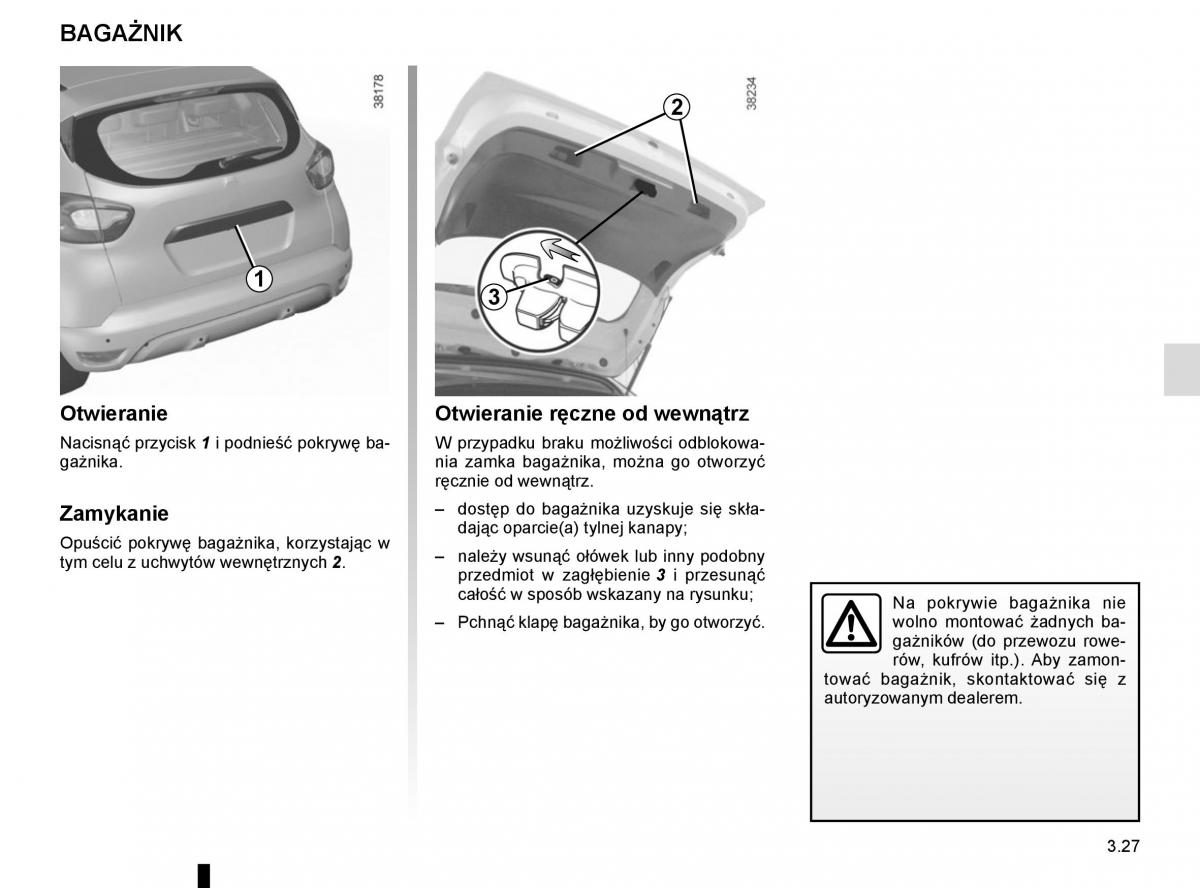 Renault Captur instrukcja obslugi / page 161