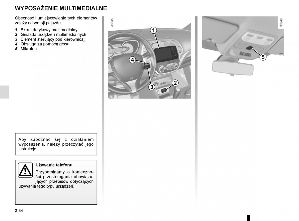 Renault Captur instrukcja obslugi / page 168