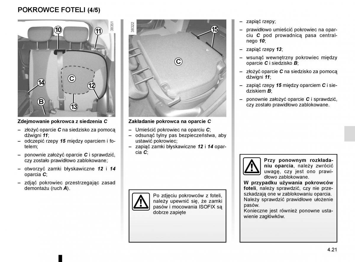 Renault Captur instrukcja obslugi / page 189